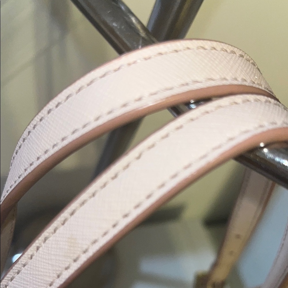TORY BURCH POWDER PINK MEDIUM YORK BUCKEL TOTE - Picture 8 of 16